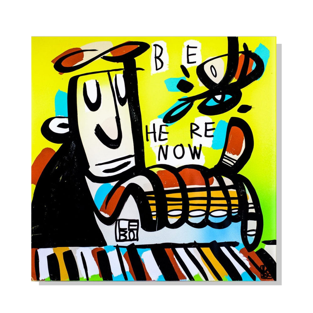 Be Here - Lebo Steel Mineral Print
